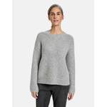 Longpullover von Gerry Weber, in der Farbe Grau, andere Perspektive, Vorschaubild