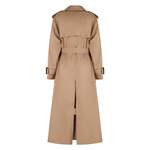 Trenchcoat von Herno, in der Farbe Beige, aus Baumwolle, andere Perspektive, Vorschaubild