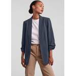 Blusenblazer von Pieces, in der Farbe Lila, aus Polyester, andere Perspektive, Vorschaubild