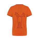 T-Shirt von Elkline, in der Farbe Orange, aus Baumwolle, andere Perspektive, Vorschaubild