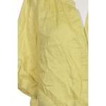 Klassische Bluse von Doris Streich, in der Farbe Gelb, aus Leinen, andere Perspektive, Vorschaubild