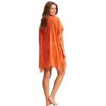 Strandkleid von Seafolly, in der Farbe Orange, aus Baumwolle, andere Perspektive, Vorschaubild