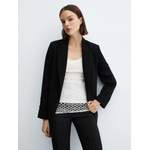 Blazer von Mango, in der Farbe Schwarz, aus Polyester, andere Perspektive, Vorschaubild