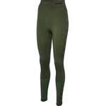 Leggings von Hummel, in der Farbe Grün, aus Polyester, andere Perspektive, Vorschaubild