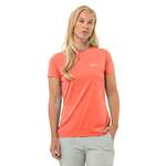 Funktionsshirt von Jack Wolfskin, in der Farbe Orange, andere Perspektive, Vorschaubild