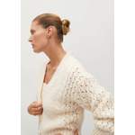 Strickjacke von Mango, in der Farbe Beige, andere Perspektive, Vorschaubild