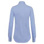 Klassische Bluse von Polo Ralph Lauren, in der Farbe Blau, aus Baumwolle, andere Perspektive, Vorschaubild