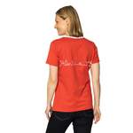 T-Shirt von Elkline, in der Farbe Rot, aus Baumwolle, andere Perspektive, Vorschaubild
