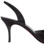 High Heel Pump von Christian Louboutin, in der Farbe Schwarz, aus Leder, andere Perspektive, Vorschaubild