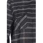 Klassische Bluse von hessnatur, in der Farbe Grau, aus Baumwolle, andere Perspektive, Vorschaubild