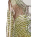 Klassische Bluse von Madeleine, in der Farbe Grün, aus Seide, andere Perspektive, Vorschaubild
