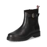 Chelsea-Boot von Tommy Hilfiger, in der Farbe Schwarz, aus Leder, andere Perspektive, Vorschaubild