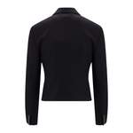 Jackenblazer von Stella Mccartney, in der Farbe Schwarz, aus Baumwolle, andere Perspektive, Vorschaubild