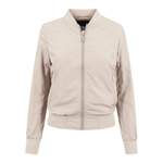 Bomberjacke von Urban Classics, in der Farbe Beige, aus Stoff, andere Perspektive, Vorschaubild