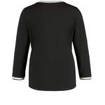 Blusenshirt von Gerry Weber, in der Farbe Schwarz, aus Jersey, andere Perspektive, Vorschaubild