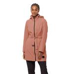 Regenmantel von Jack Wolfskin, in der Farbe Rosa, aus Polyester, andere Perspektive, Vorschaubild