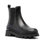 Chelsea-Boot von Michael Kors, in der Farbe Schwarz, aus Leder, andere Perspektive, Vorschaubild