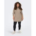 Rollkragenpullover von ONLY Carmakoma, in der Farbe Beige, andere Perspektive, Vorschaubild