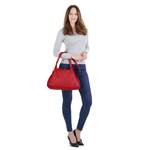 Shopper von Samantha Look, in der Farbe Rot, aus Leder, andere Perspektive, Vorschaubild