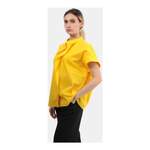 Hemdbluse von Liviana Conti, in der Farbe Gelb, aus Baumwolle, andere Perspektive, Vorschaubild