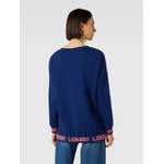 Sweatshirt von miss goodlife, in der Farbe Blau, aus Baumwolle, andere Perspektive, Vorschaubild