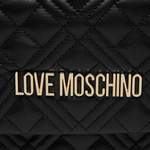 Schultertasche von Love Moschino, in der Farbe Schwarz, aus Polyurethan, andere Perspektive, Vorschaubild