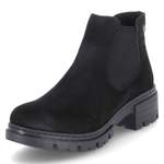 Chelsea-Boot von Rieker, in der Farbe Schwarz, aus Textil, andere Perspektive, Vorschaubild