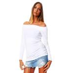 Wasserfallshirt von Mississhop, in der Farbe Weiss, andere Perspektive, Vorschaubild