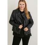 C&A Bikerjacke-Lederimitat, der Marke C&A