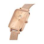 Damen-Armbanduhr von Daniel Wellington, in der Farbe Gold, aus Edelstahl, andere Perspektive, Vorschaubild