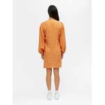 Wickelkleid von Object, in der Farbe Orange, andere Perspektive, Vorschaubild