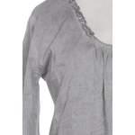 Klassische Bluse von Better Rich, in der Farbe Grau, aus Baumwolle, andere Perspektive, Vorschaubild