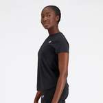 T-Shirt von New Balance, in der Farbe Schwarz, aus Recyceltes, andere Perspektive, Vorschaubild