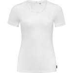 T-Shirt von SCHNEIDER SPORTSWEAR, in der Farbe Weiss, aus Polyester, andere Perspektive, Vorschaubild