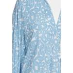 Klassische Bluse von Dondup, in der Farbe Blau, andere Perspektive, Vorschaubild