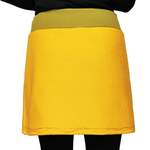 Strickrock von liebewicht, in der Farbe Gelb, aus Baumwolle, andere Perspektive, Vorschaubild