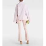 Hemdbluse von Victoria Beckham, in der Farbe Rosa, andere Perspektive, Vorschaubild