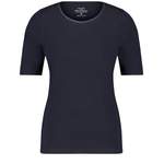 T-Shirt von Gerry Weber, in der Farbe Blau, aus Baumwolle, andere Perspektive, Vorschaubild