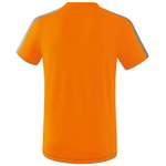 T-Shirt von erima, in der Farbe Orange, aus Polyester, andere Perspektive, Vorschaubild