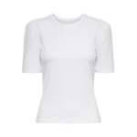 T-Shirt von Only, in der Farbe Weiss, aus Baumwollstoff, andere Perspektive, Vorschaubild