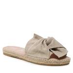 Espadrille von Manebi, in der Farbe Beige, aus Stoff, andere Perspektive, Vorschaubild