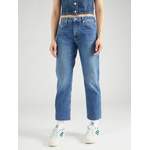 Gerade Jeans von Topshop, in der Farbe Blau, aus Polyester, andere Perspektive, Vorschaubild