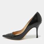 Klassische Pump von Jimmy Choo Pre-owned, in der Farbe Schwarz, andere Perspektive, Vorschaubild