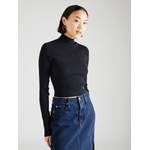 Rollkragenpullover von Calvin Klein Jeans, in der Farbe Schwarz, aus Baumwolle, andere Perspektive, Vorschaubild