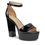 High Heel Pump von Guess, in der Farbe Schwarz, aus Kunstleder, andere Perspektive, Vorschaubild