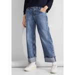 5-Pocket-Jeans von Street One, in der Farbe Blau, andere Perspektive, Vorschaubild