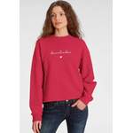 Sweatshirt von Herrlicher, in der Farbe Rot, aus Baumwolle, andere Perspektive, Vorschaubild