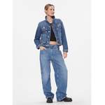 Jeansjacke von Tommy Jeans, in der Farbe Blau, aus Baumwolle, andere Perspektive, Vorschaubild
