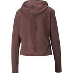 Hoodie von Puma, in der Farbe Lila, aus Polyester, andere Perspektive, Vorschaubild