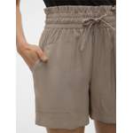 Shorts von Vero Moda, in der Farbe Beige, aus Polyester, andere Perspektive, Vorschaubild